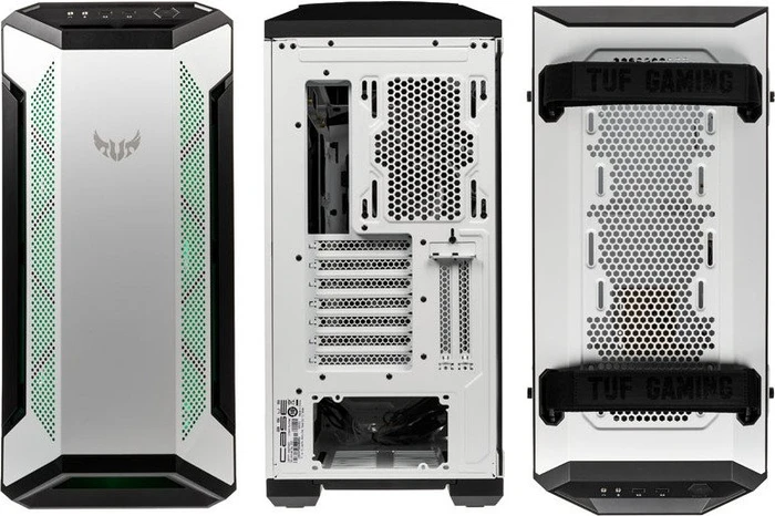 ASUS TUF Gaming GT501 White Edition, weiß, Glasfenster