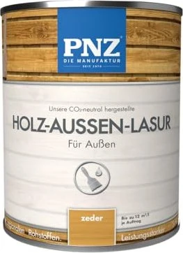 PNZ Holz-Außen-Lasur Nr.04 zeder, 2.5l