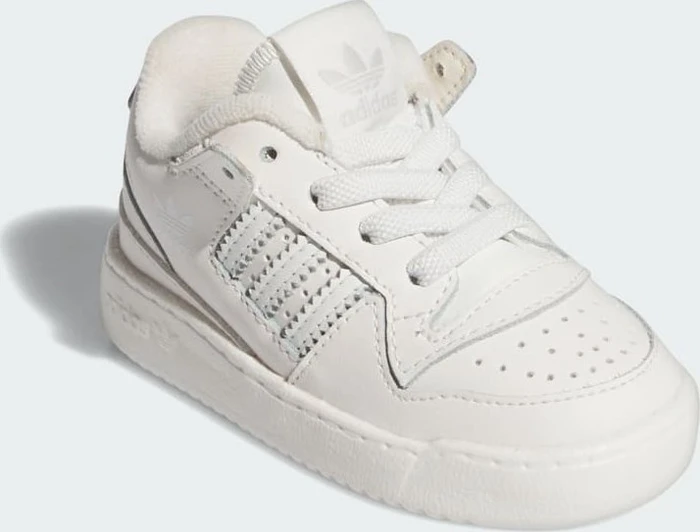 adidas Forum Low CL core white/cloud white/grey one (Junior)