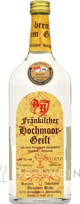 Brennerei Betke Fränkischer Hochmoorgeist 700ml