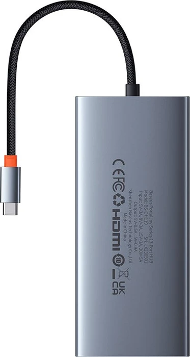 Baseus PortalJoy 13-in-1 Multiport-Adapter, USB-C 3.1 [Stecker]
