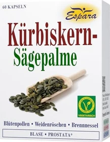 Espara Kürbiskern-Sägepalme Kapseln, 60 Stück