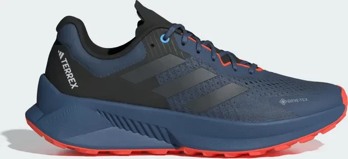 adidas Terrex Soulstride Flow GTX wonder steel/grey six/semi impact orange (Herren)