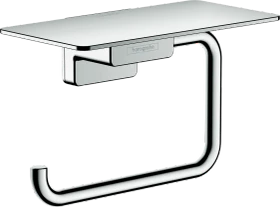 Hansgrohe AddStoris Toilettenpapierhalter mit Ablage chrom