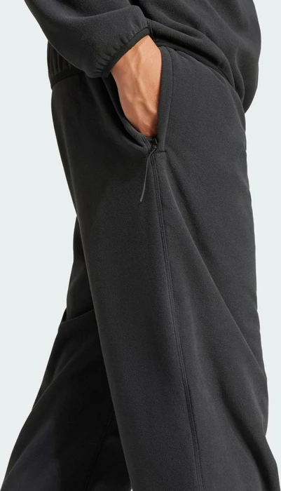 adidas City Escape Polar Fleece Trainingshose lang schwarz (Herren)