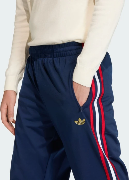 adidas Firebird Trainingshose lang night indigo/better scarlet/white (Herren)