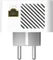 D-Link DHP-701AV 2000 HD Gigabit Starter Kit, HomePlug AV2, RJ-45, 2er-Pack Vorschaubild