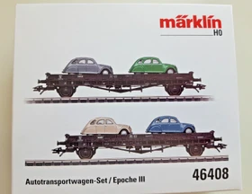 Märklin - Spur H0 Güterwagen - Autotransportwagen-Set
