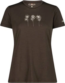 CMP Performance Merino Funktionsshirt kurzarm toffee (Damen)