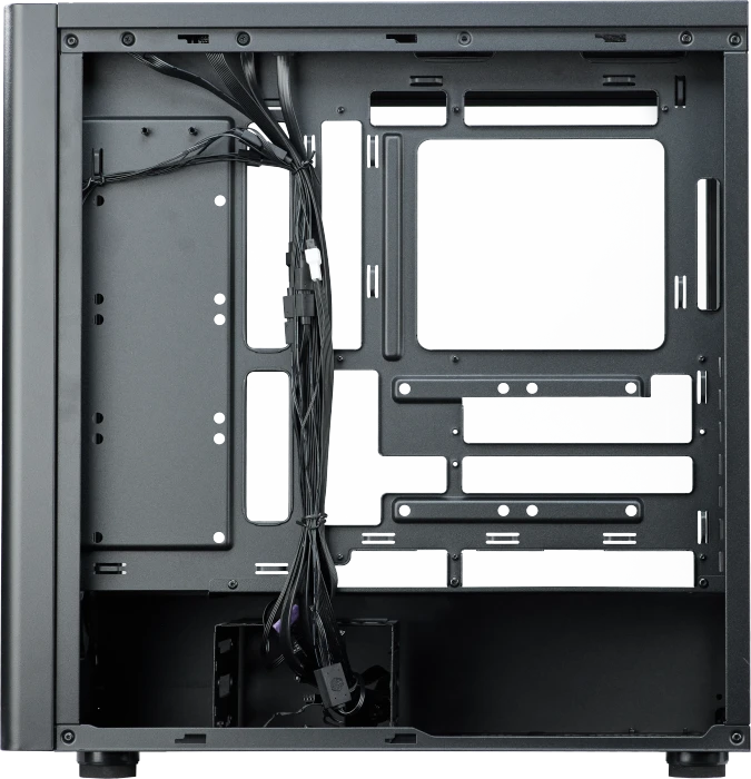 Cooler Master Elite 502 Black, Glasfenster