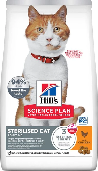 Hill's Science Plan Young Adult Sterilised, 1.50kg