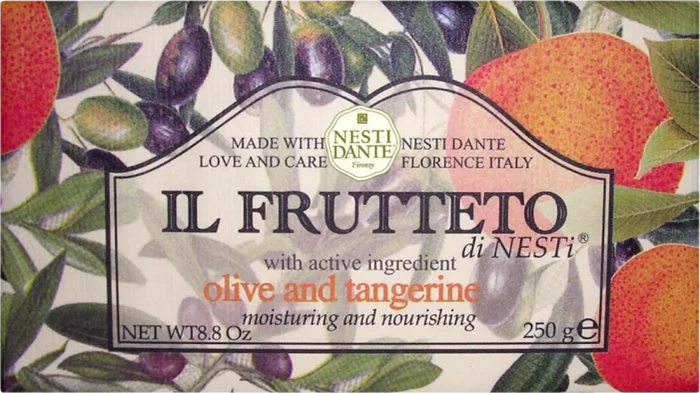 Nesti Dante Il Frutteto Olive and Tangerine feste Seife, 250g
