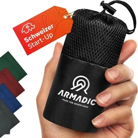 Armadic Mikrofaser Hüttenschlafsack anthrazit (Junior)
