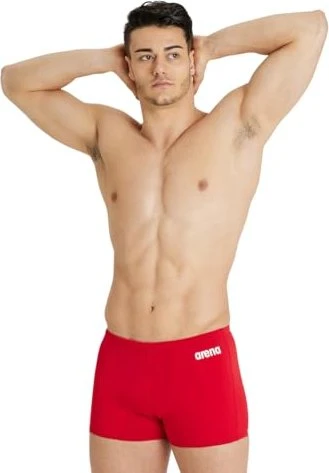 Arena Team Shorts Badehose rot/weiß (Herren)