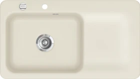 systemceram Juna 90 Einbau Becken links jasmin