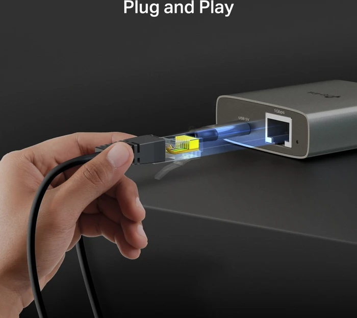 TP-Link Gigabit Switch, 3x RJ-45