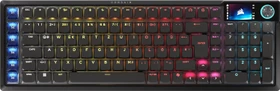 Corsair Vanguard Air 99 Wireless, schwarz, LEDs RGB, Corsair OPX Low-Profile, USB/Bluetooth, DE (CH-91HA01B-DE)