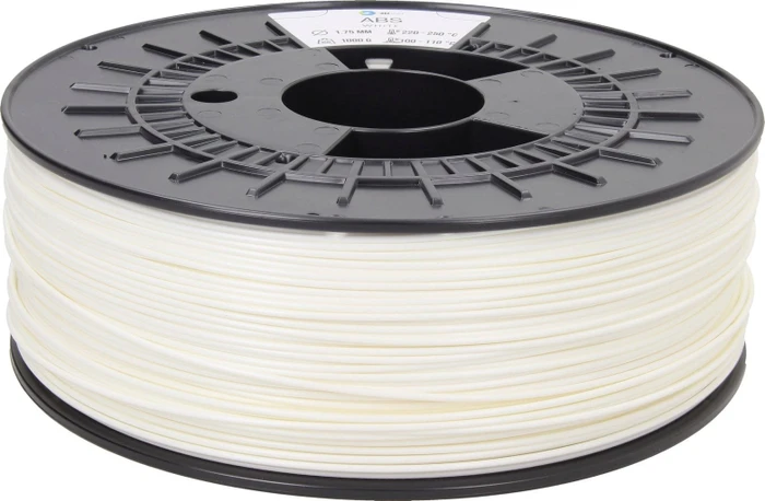 3DJake ABS, weiß, Spule, 1.75mm, 2.30kg