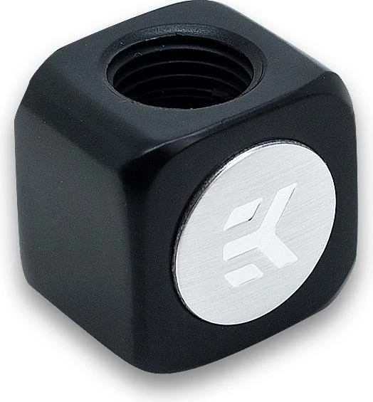 EK Water Blocks EK-AF T-Verteiler G1/4", schwarz
