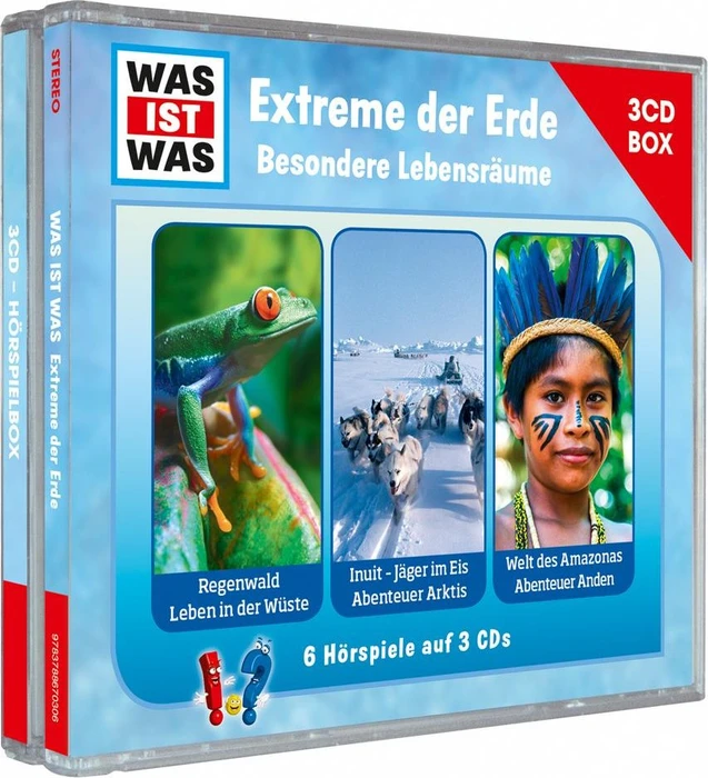 WAS IST WAS - 3 CD-Box: Extreme der Erde - Besondere Lebensräume