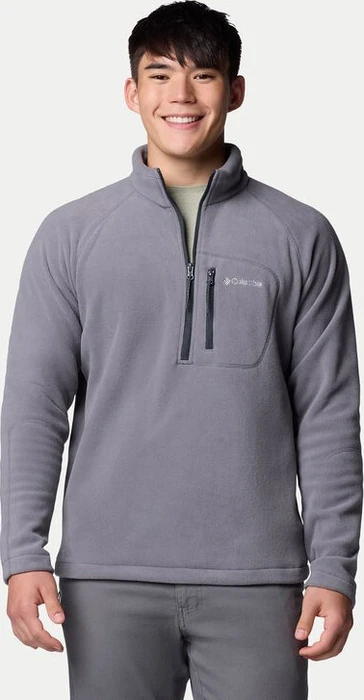 Columbia Fast Trek III Half Zip Fleece Pullover city grey/shark (Herren)