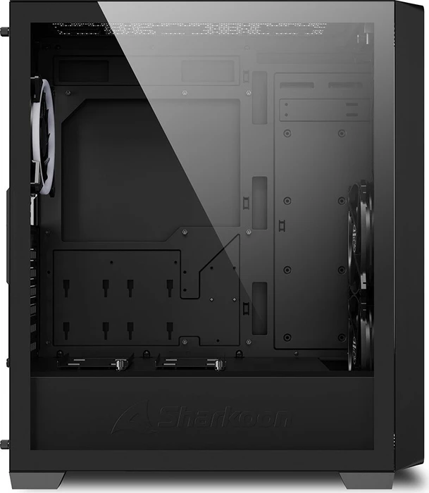 Sharkoon VS8 RGB Black, Glasfenster