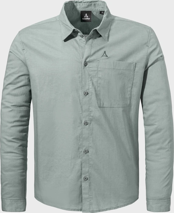 Schöffel Chanduy Hemd langarm tin grey (Herren)