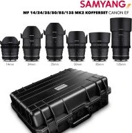 Samyang VDSLR Kofferset MK2 für Canon EF