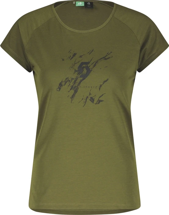Scott Defined Dri Trikot kurzarm fir green (Damen)