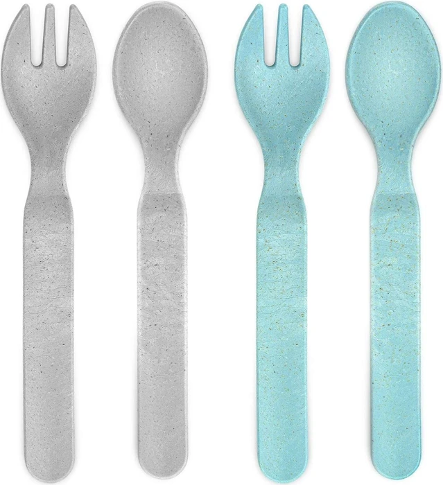reer Growing Kinderbesteck-Set blau, 4-tlg. (22063)