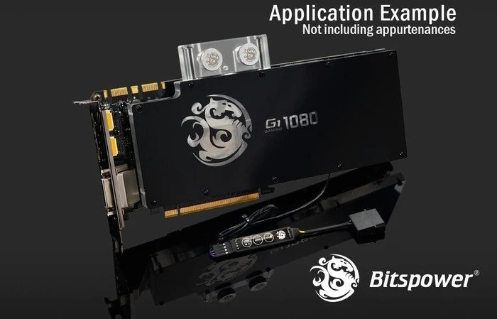 Bitspower GIGABYTE GeForce GTX 1080 G1 Gaming Acrylic Limited Edition clear