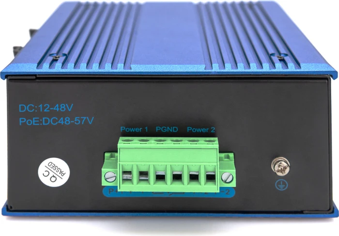 Digitus DN-65 Industrial Railmount Switch, 8x RJ-45, 1x SFP