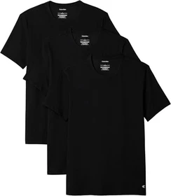 Calvin Klein Lounge 3er-Pack T-Shirt kurzarm schwarz (Herren)