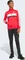adidas Seasonal Essentials Tiberio 3-Streifen Tricot Trainingsanzug pure ruby/white (Junior) Vorschaubild