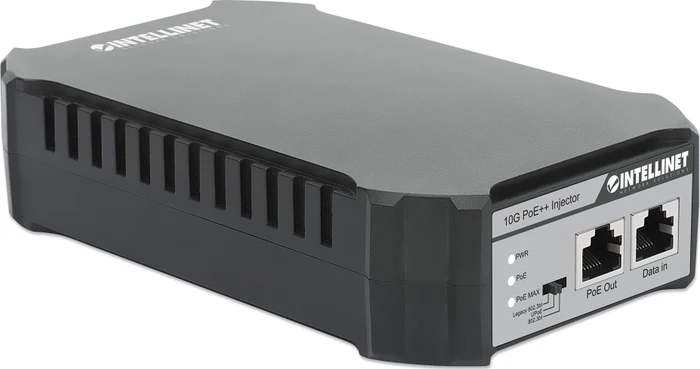 Intellinet Desktop 10G PoE-Injektor, 2x RJ-45, 95W PoE++