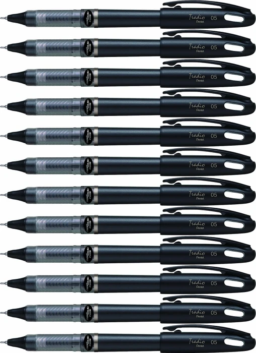 Pentel EnerGel Tradio Black BLN115A Gelroller