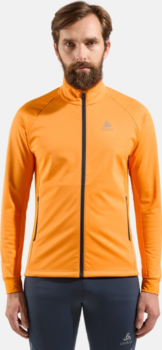 Odlo Brensholmen Funktionsjacke oriole/india ink (Herren)