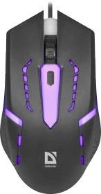 Defender Flash MB-600L Wired Mouse schwarz, USB (52600)