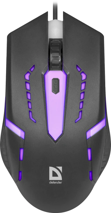 Defender Flash MB-600L Wired Mouse schwarz, USB