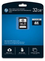 PNY HP branded 32GB, Class 10