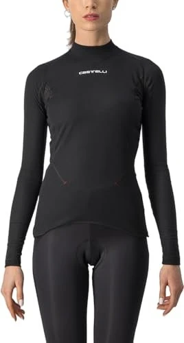 Castelli Flanders 2 Warm Funktionsshirt langarm schwarz (Damen)