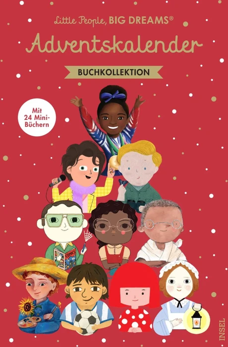 Little People, Big Dreams - Adventskalender mit 24 Mini-Büchern