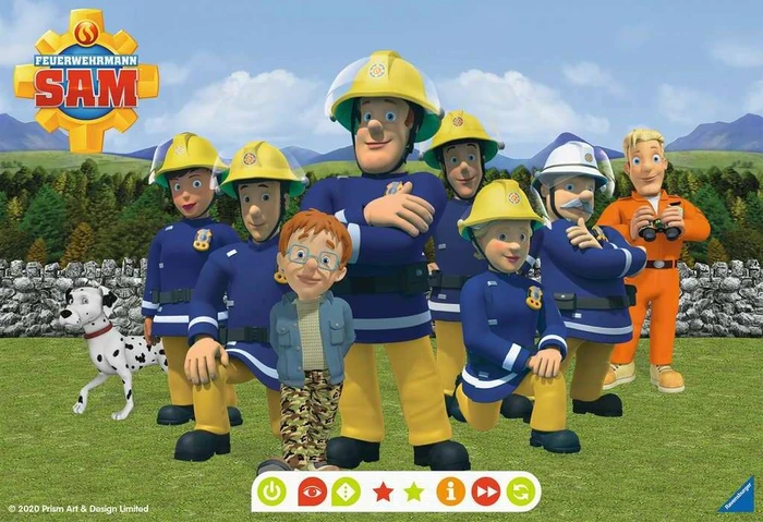 Ravensburger tiptoi Puzzle: Puzzle für kleine Entdecker: Feuerwehrmann Sam