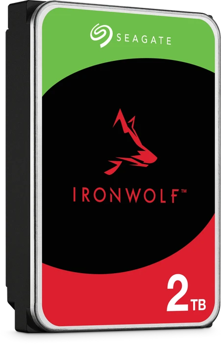 Seagate IronWolf NAS HDD +Rescue 2TB, 24/7, 512e / 3.5" / SATA 6Gb/s