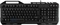 Nedis Gaming Tastatur, schwarz, LEDs RGB, USB, US Vorschaubild