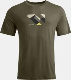 Ortovox 140 Cool Landscape Funktionsshirt kurzarm dark wild herbs (Herren)