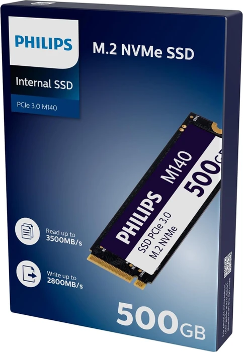 Philips M140 500GB, M.2 2280 / M-Key / PCIe 3.0 x4