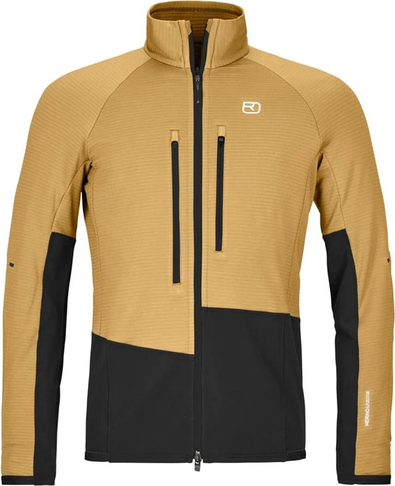 Ortovox Fleece Rib Funktionsjacke wild cumin (Herren)