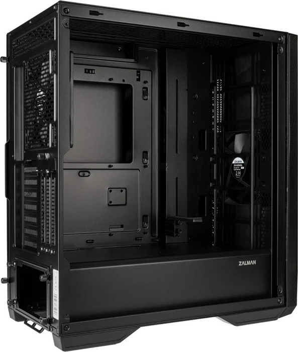 Zalman Z9 Iceberg_Black, schwarz, Glasfenster