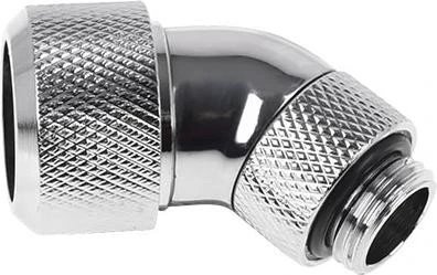 Alphacool Eiszapfen 45° Rohranschluss G1/4" auf 16mm, schwarz